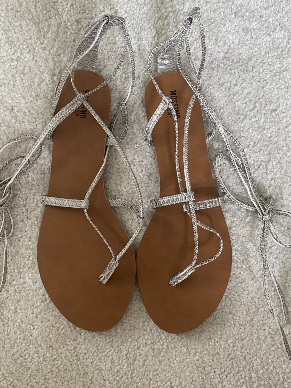 Mossimo Lace Up Sandals Size 9